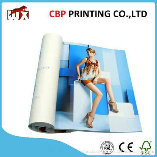 Factory high quality A4/A5 custom brochure/ booklet/catalogue printing